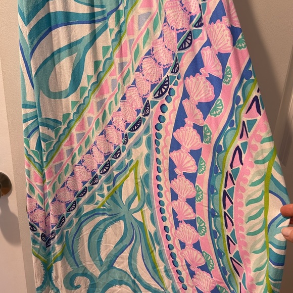 Colorful Patterned Maxi Dress - Picture 2 of 5